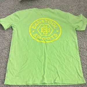 Barstool sports green shirt